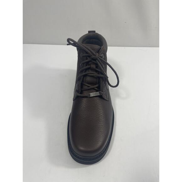 Rockport Boots Mens Size 8 Brown Leather Northfield Plain Toe Waterproof New Box main image 14